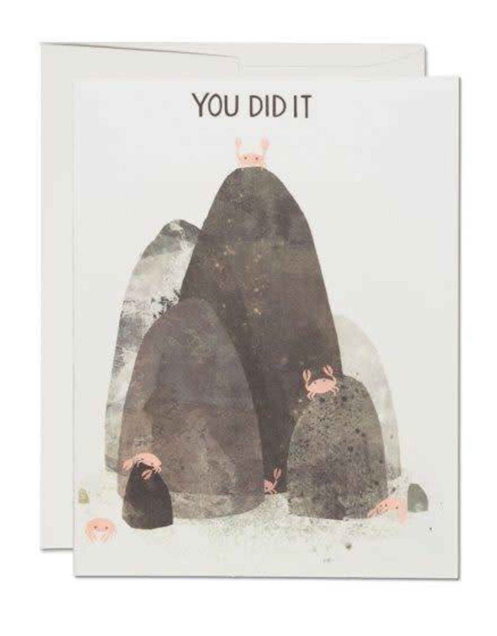 You Did It Crabs Greeting Card