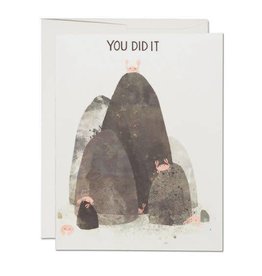 You Did It Crabs Greeting Card