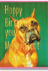 Happy Birthday Bastard Greeting Card