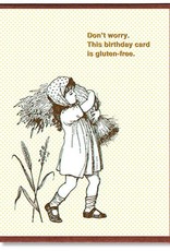 Don't Worry, This Birthday Card is Gluten-Free Greeting Card
