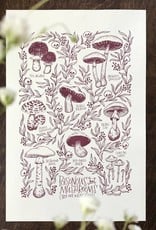 Poisonous Mushrooms Print