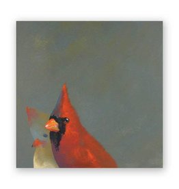 Wings on Wood - Cardinal Pair