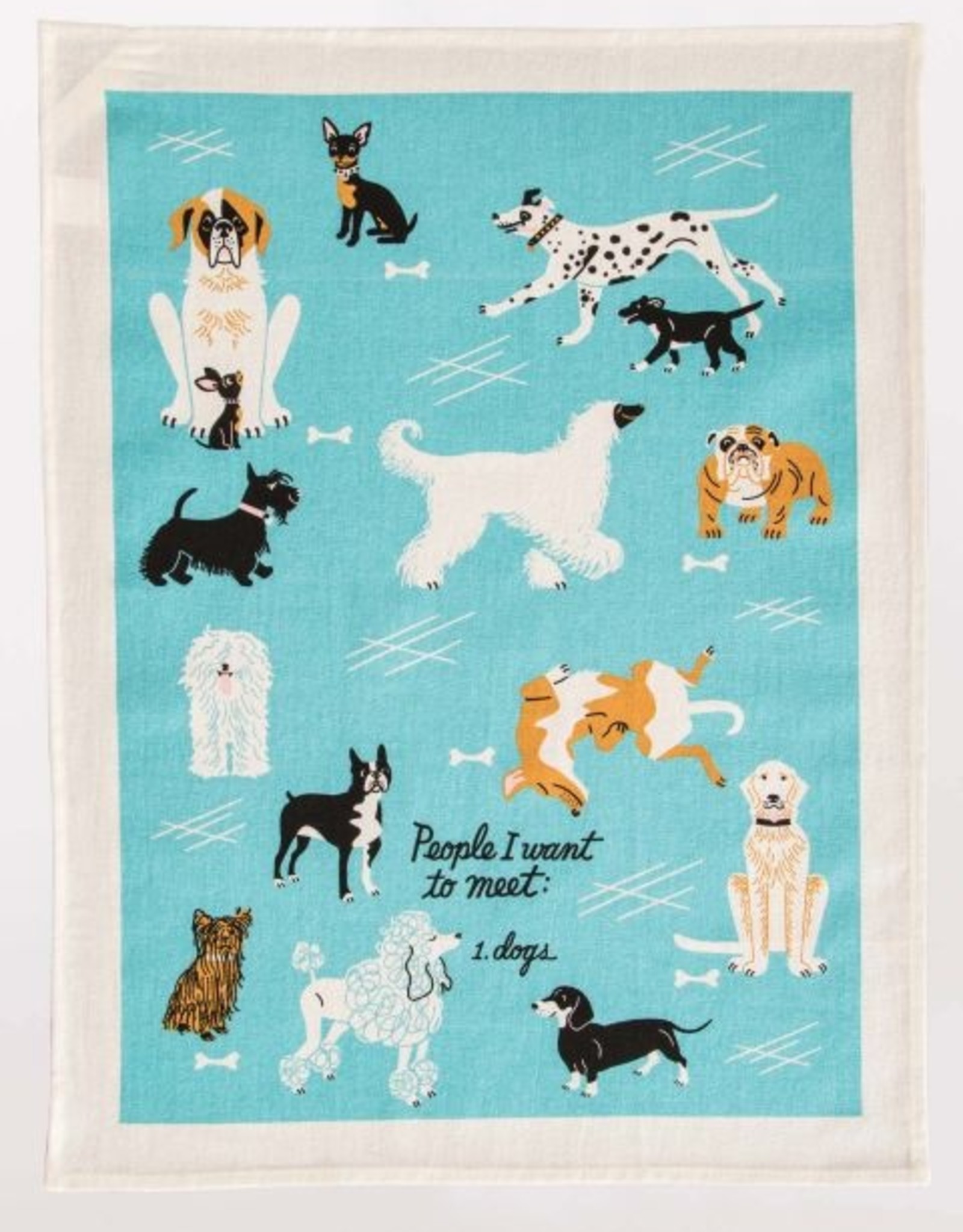 People I Want To Meet: Dogs Dish Towel