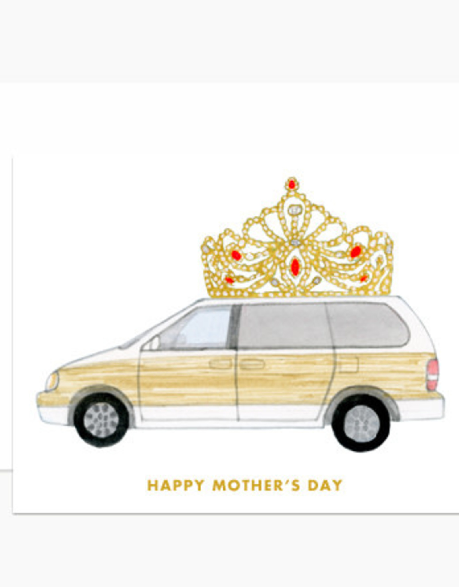 Queen of the Road Greeting Card