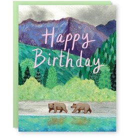 Happy Birthday Bears Greeting Card