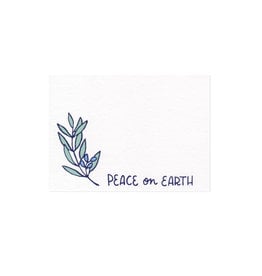 Peace On Earth Mini Card Set of 10