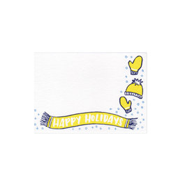 Happy Holidays Mini Card Set of 10