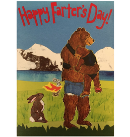 Happy Farter's Day Bears Greeting Card