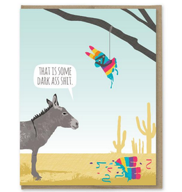 Donkey Pinata Birthday Greeting Card