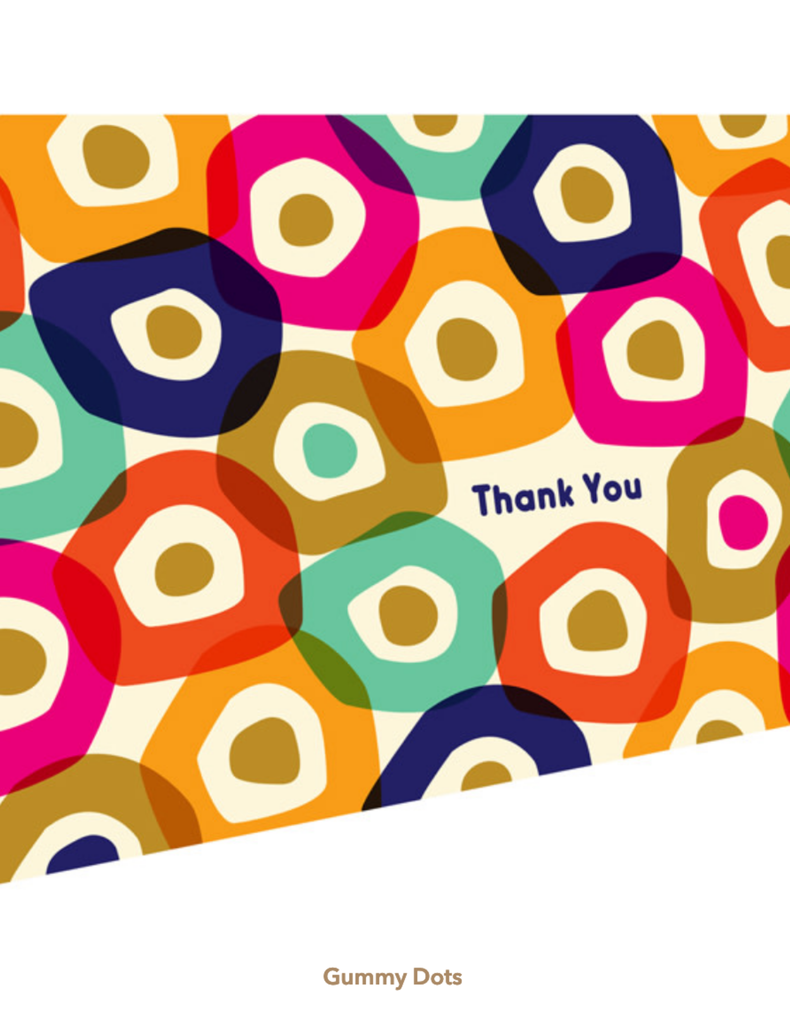 Thank You Gummy Dots Greeting Card