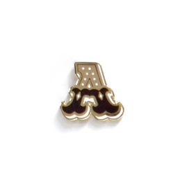 A-Z Letters Enamel Pin