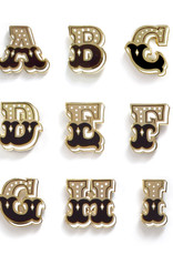 A-Z Letters Enamel Pin