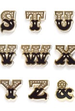 A-Z Letters Enamel Pin