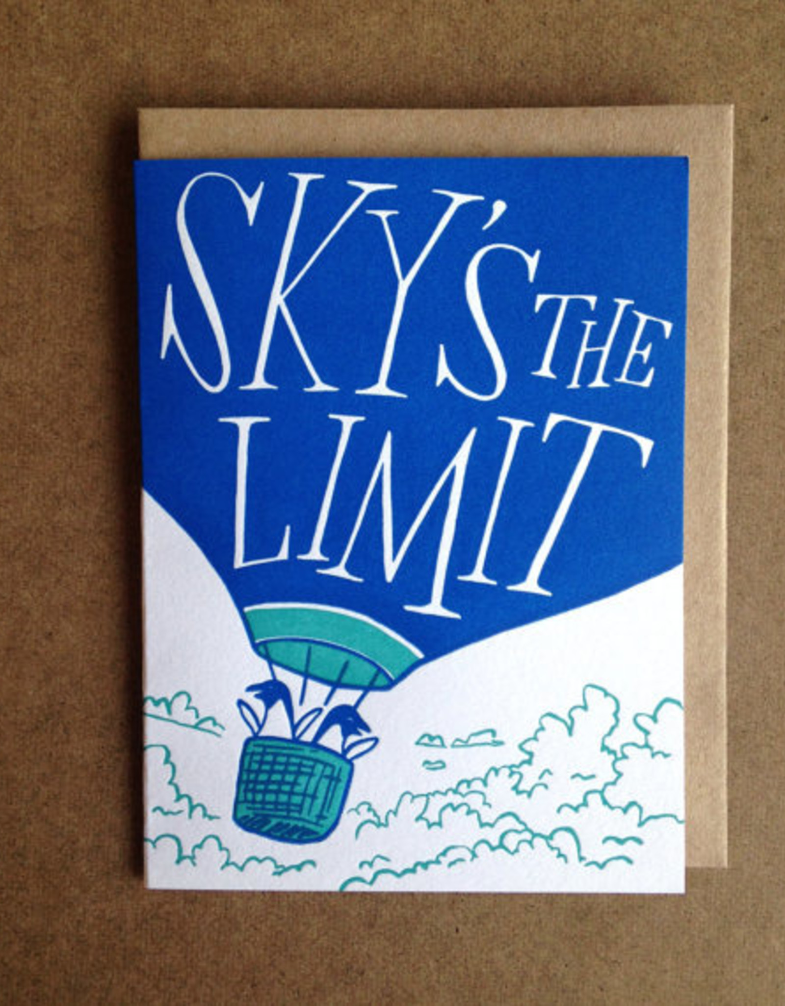 Sky's The Limit Greeting Card