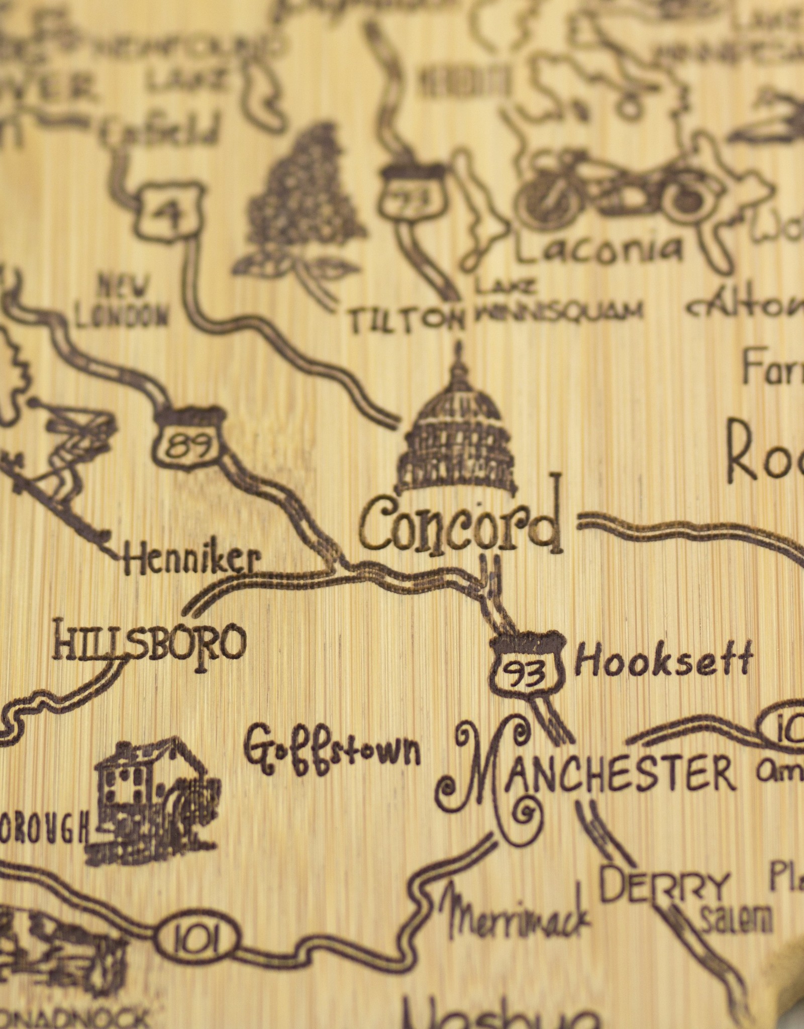 New Hampshire Cutting Board