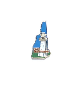 New Hampshire Lighthouse Pin