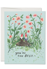 You're the Best Gnome Greeting Card