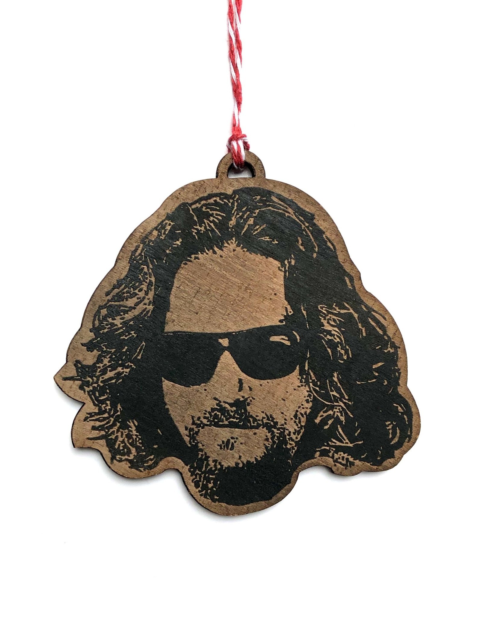 The Dude (Jeff Bridges) Wooden Ornament