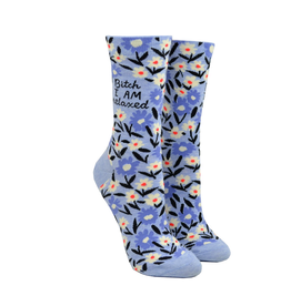 Delicate Fucking Flowers Women's Crew Socks - Home