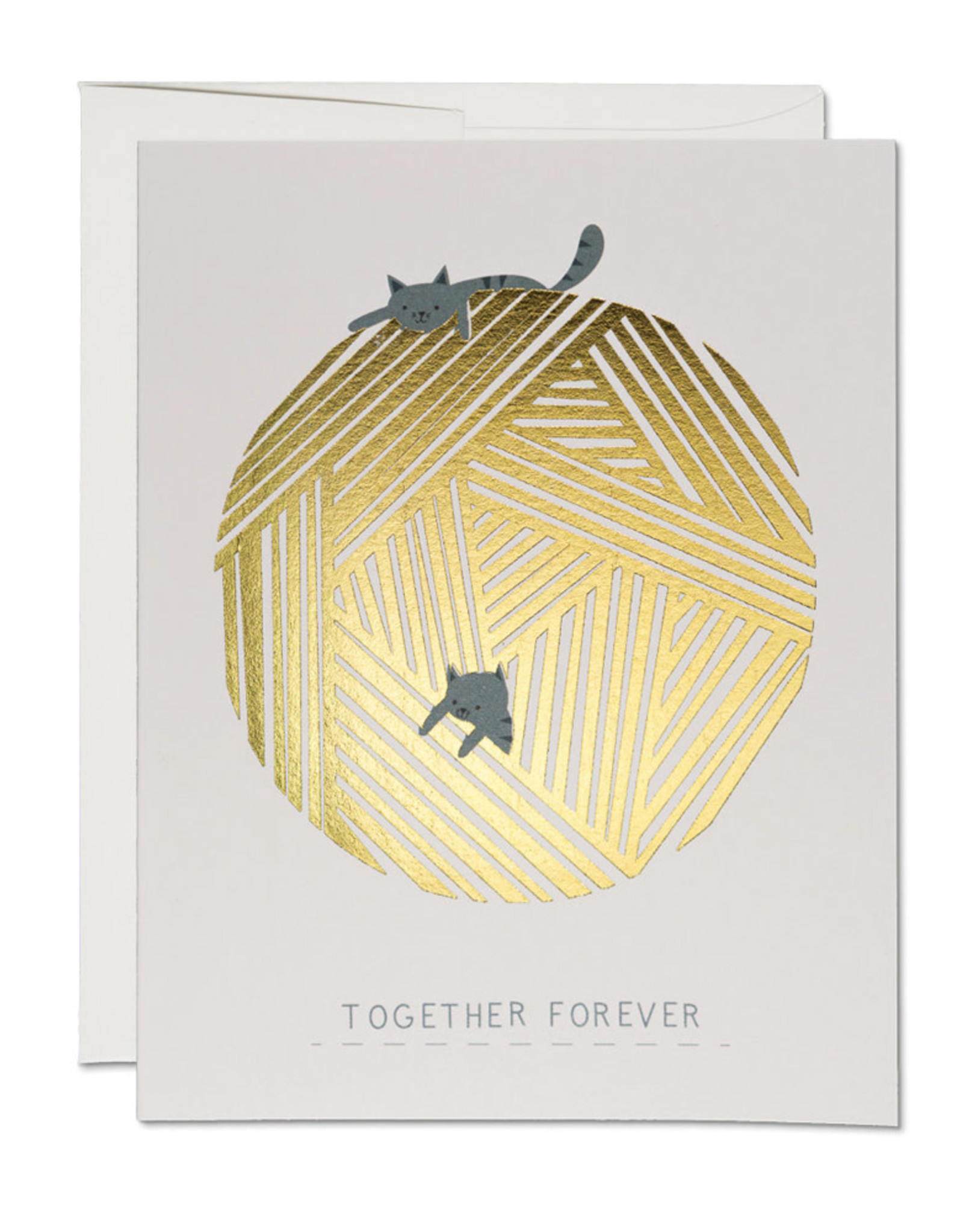 Together Forever Cats Greeting Card