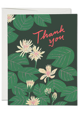 Thank You Lily Pads Greeting Card