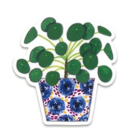 Pilea Plant Sticker