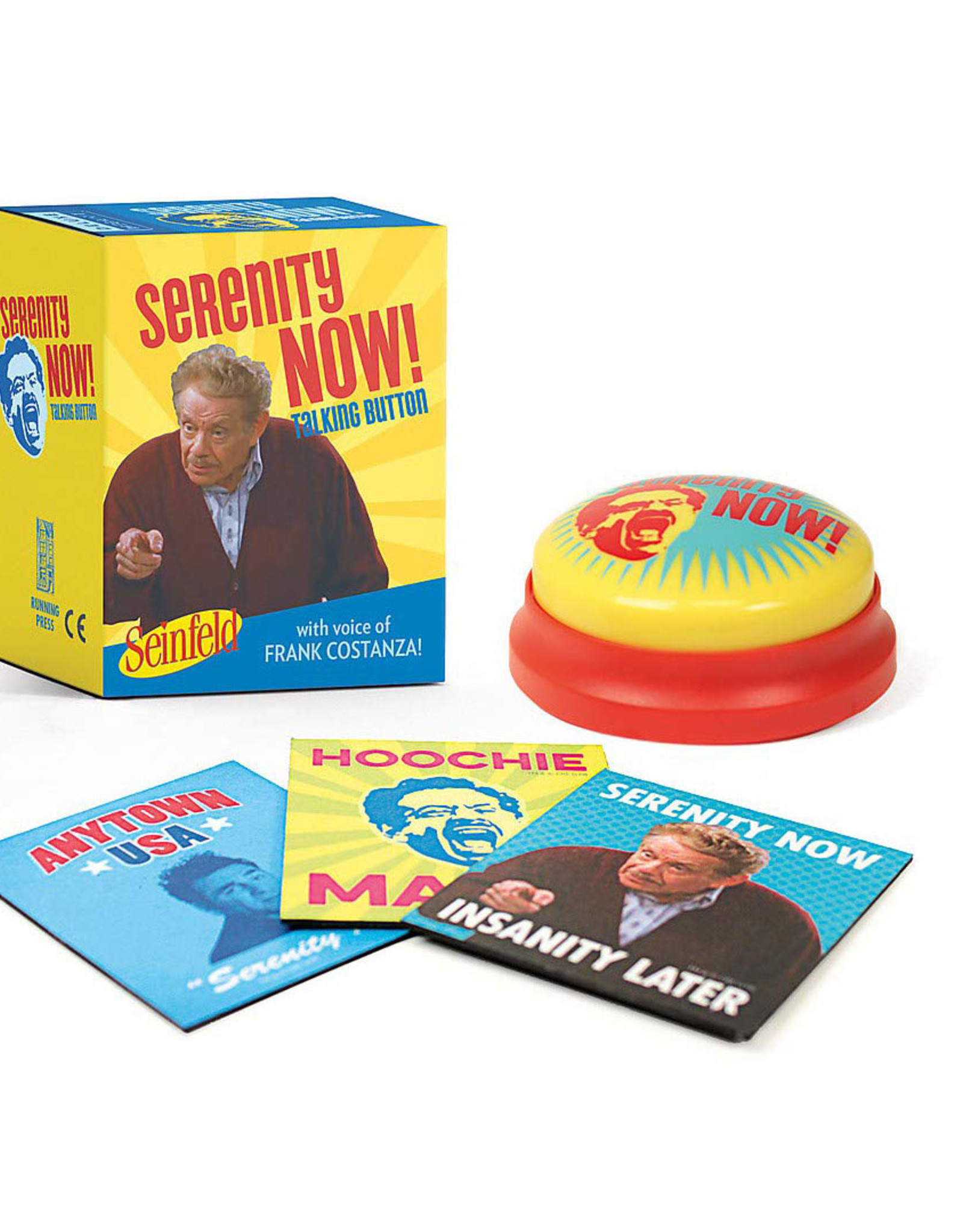 Serenity Now! Talking Button (Seinfeld)