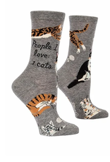 People I Love: Cat Women's Crew Socks