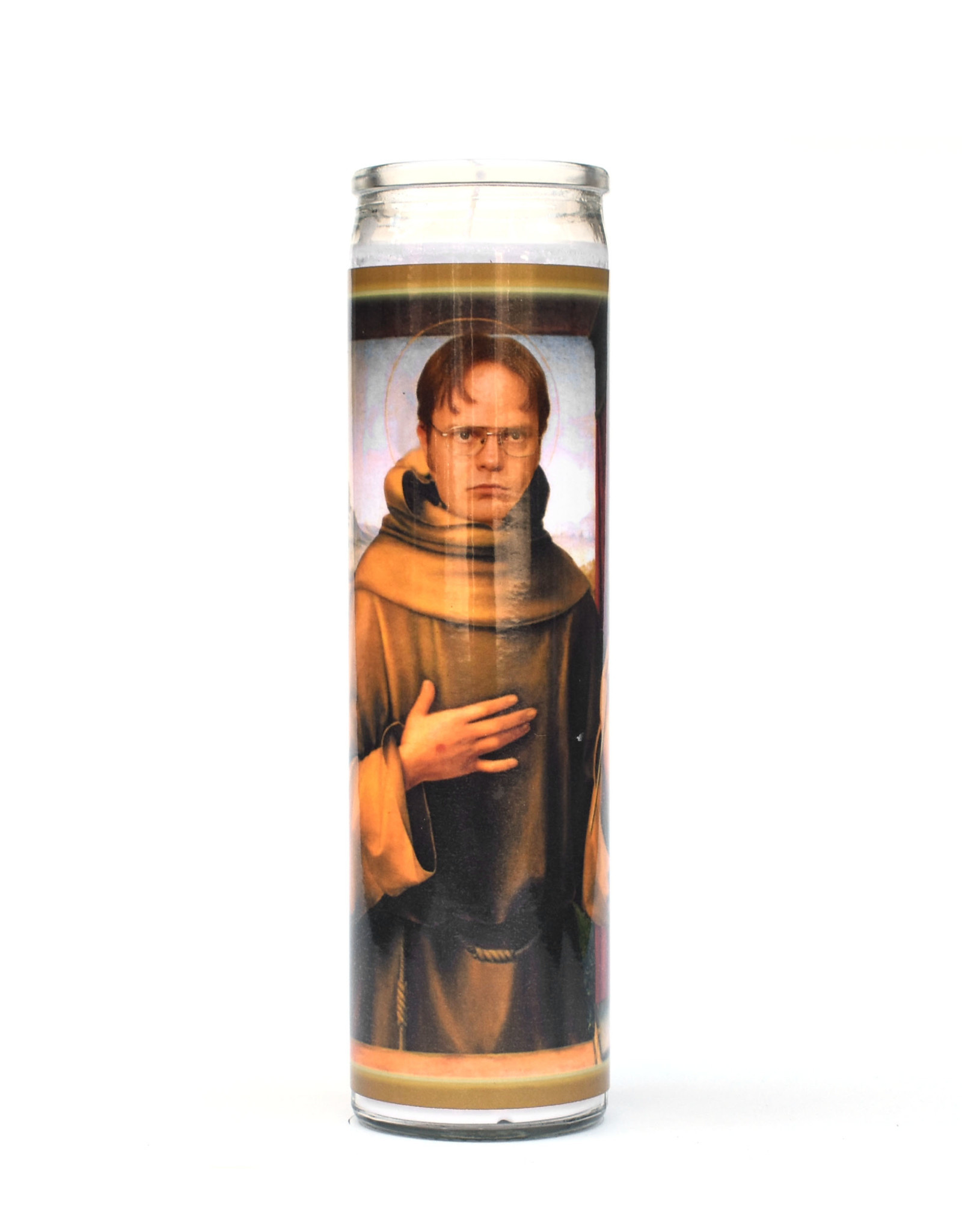 St. Dwight Schrute (The Office) Prayer Candle - Home