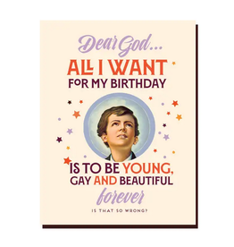 Birthday Gay Forever Greeting Card