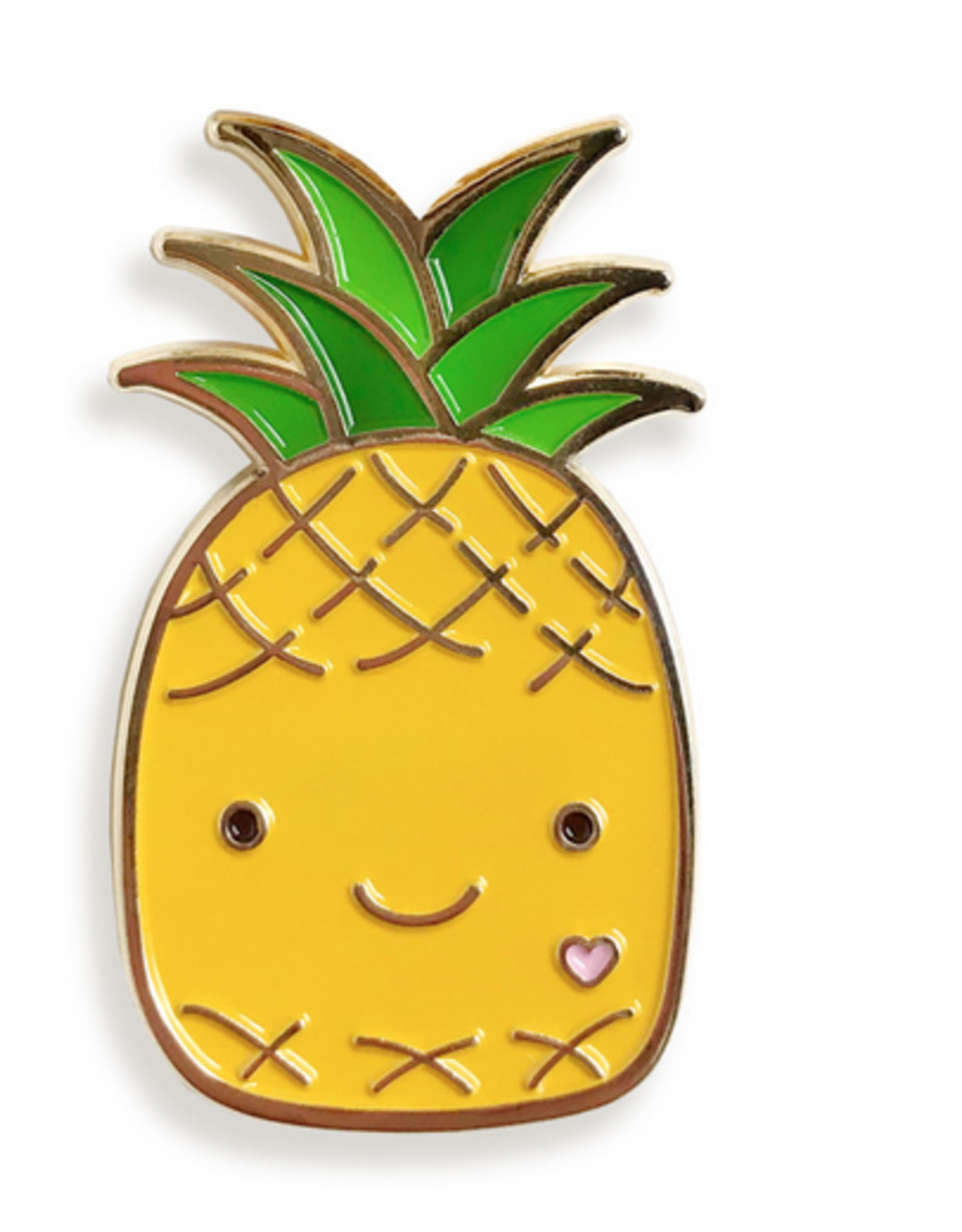 Happy Pineapple Enamel Pin