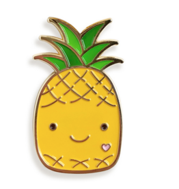 Happy Pineapple Enamel Pin
