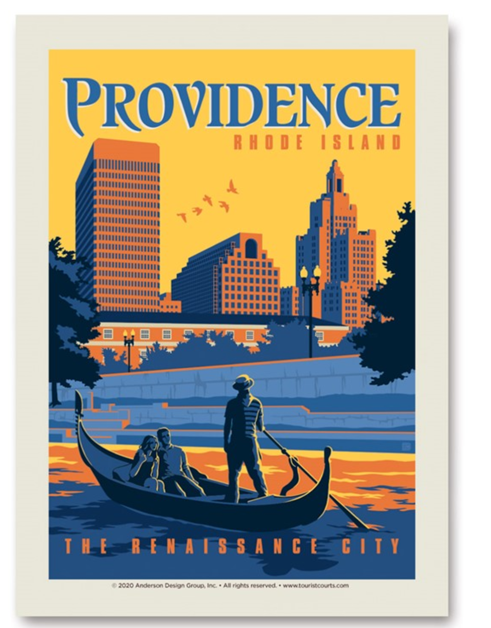 Providence, RI - The Renaissance City Postcard