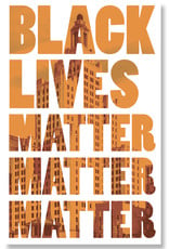 Black Lives Matter Protest Poster (2 colors!)