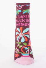 Super Fucking Awesome Women's Ankle Socks