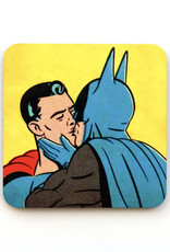 Superman & Batman Kiss Coaster