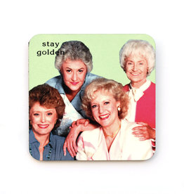 Golden Girls "Stay Golden" Coaster (Green)