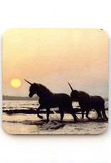 Beach Unicorns Coaster