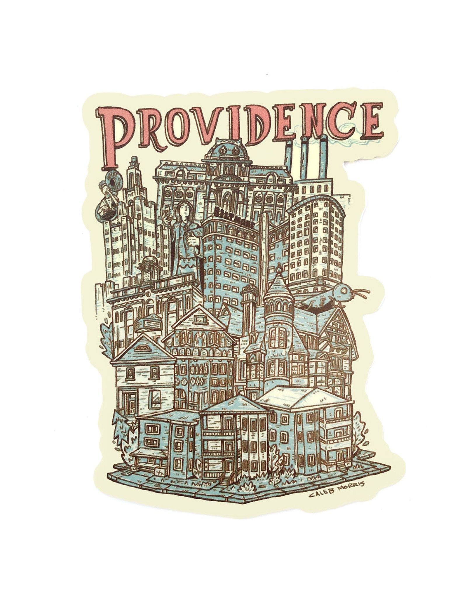 Providence Cityscape Sticker