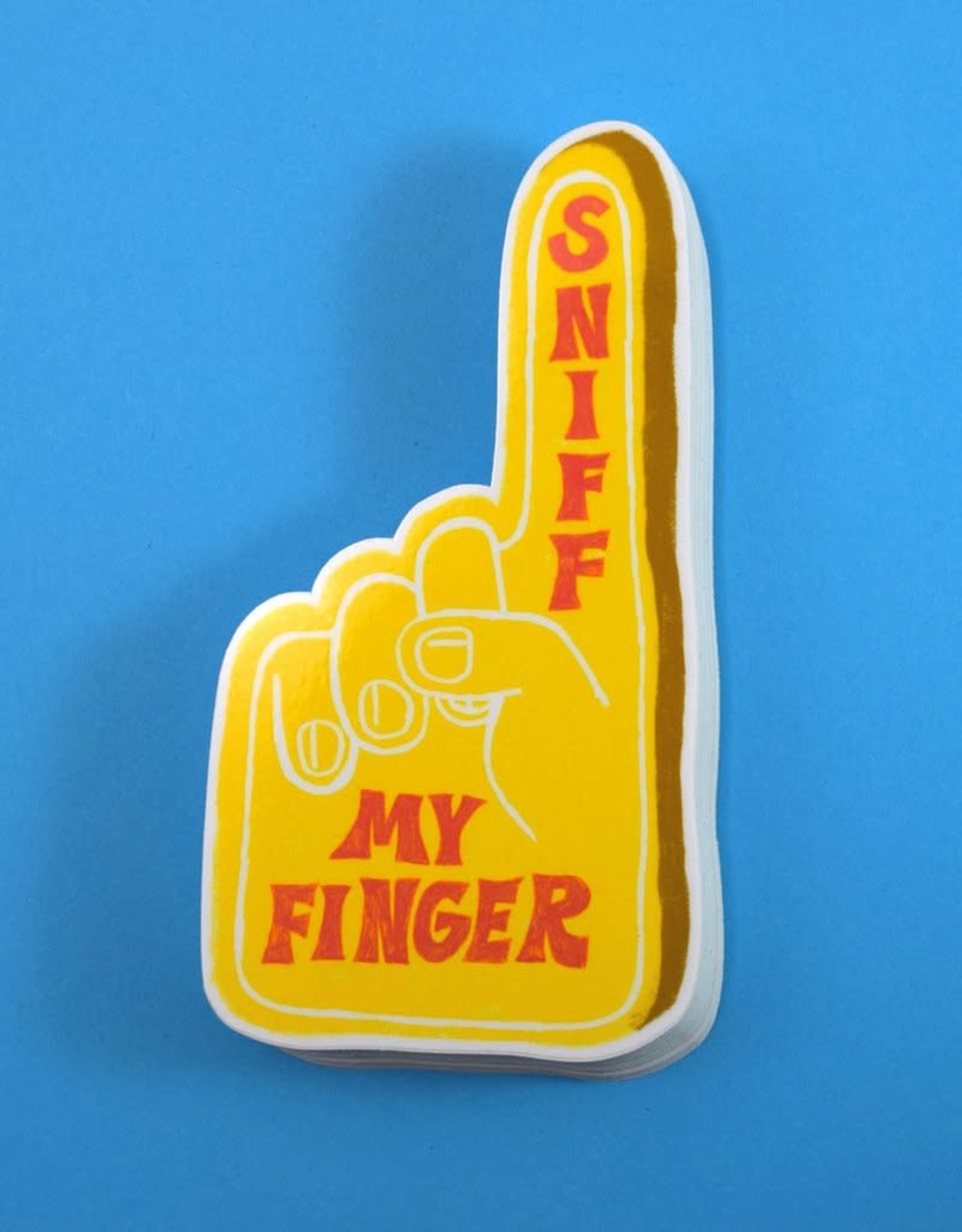 Sniff My Finger Vinyl Sticker*