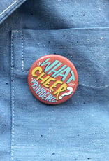 Providence What Cheer Button