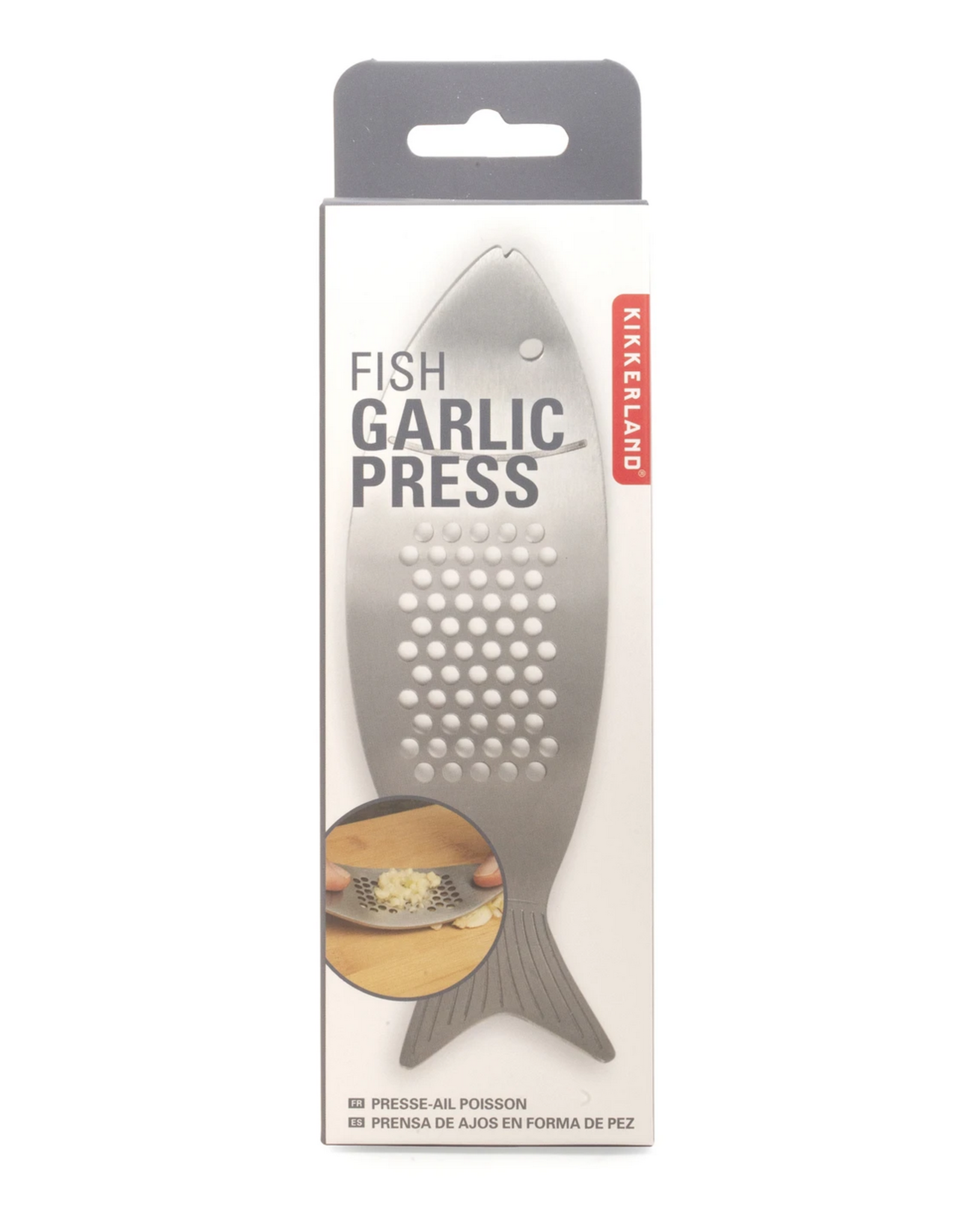 Fish Garlic Press