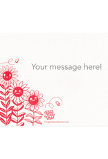 Flower Friends Personalized Note