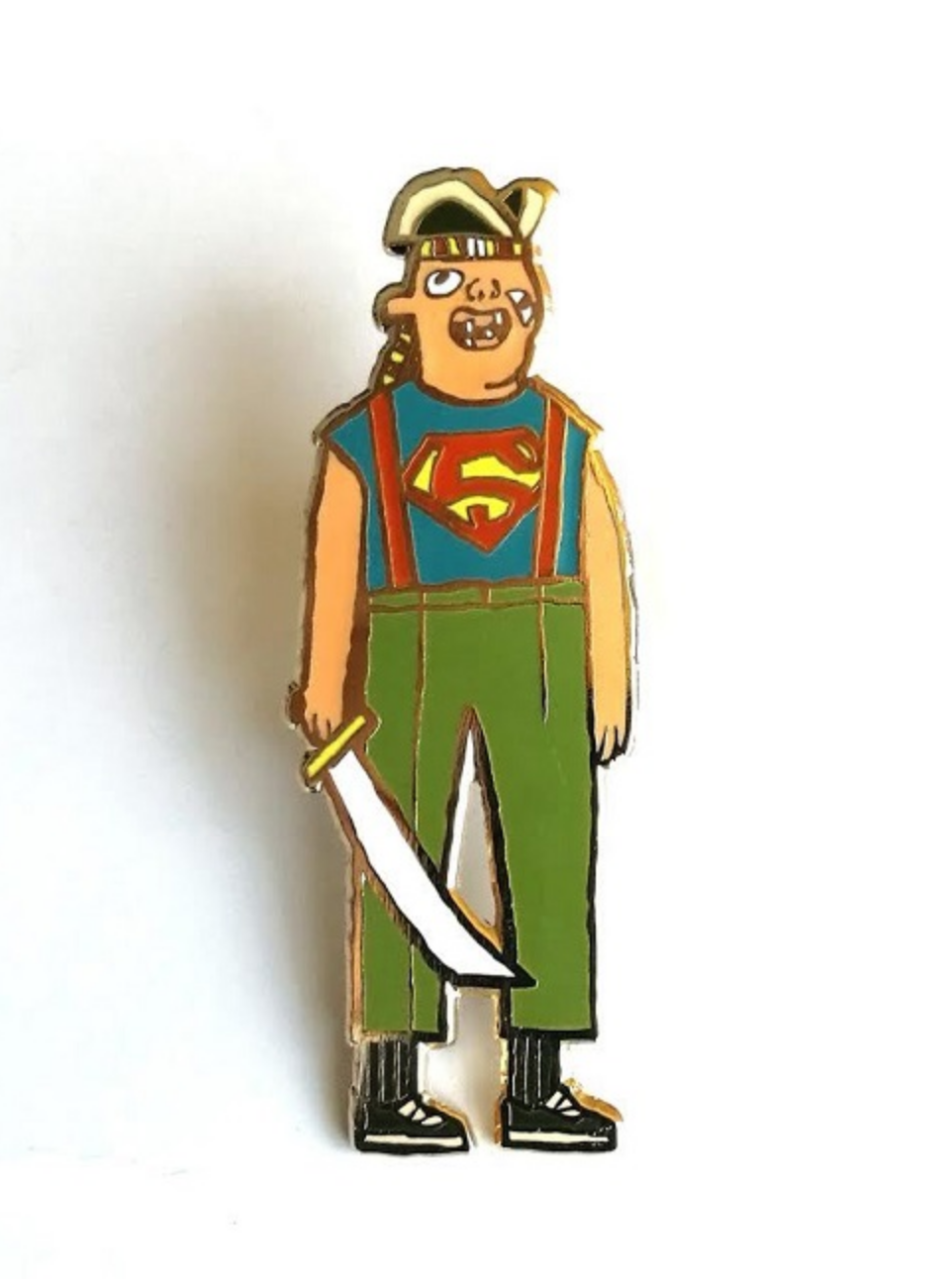 The Goonies Sloth Pin Home