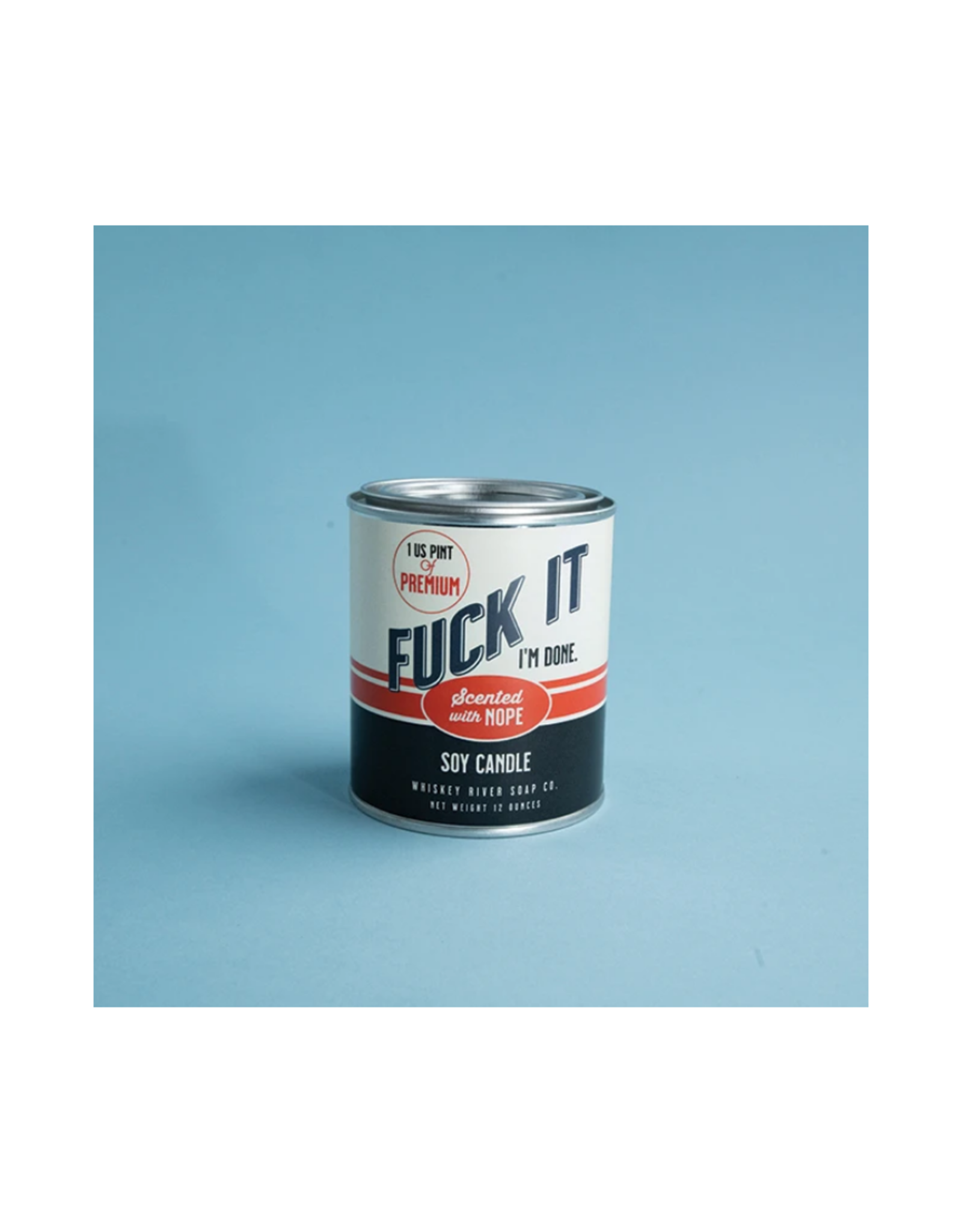 Fuck It Paint Can Candle
