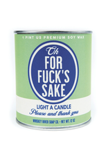 For Fucks Sake Paint Can Candle