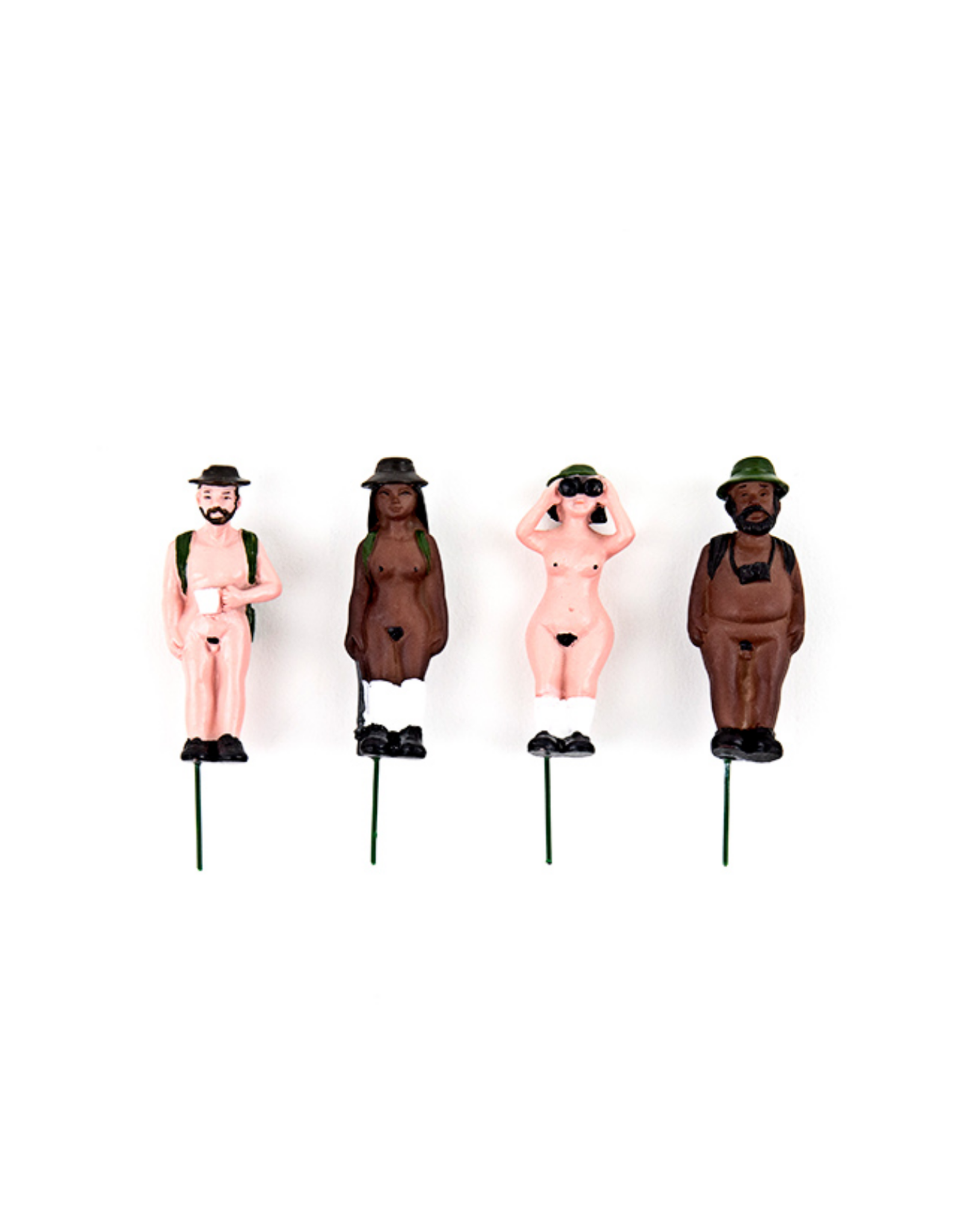 Naked Ramblers Planter Decor