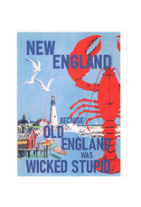 New England Old England Greeting Card
