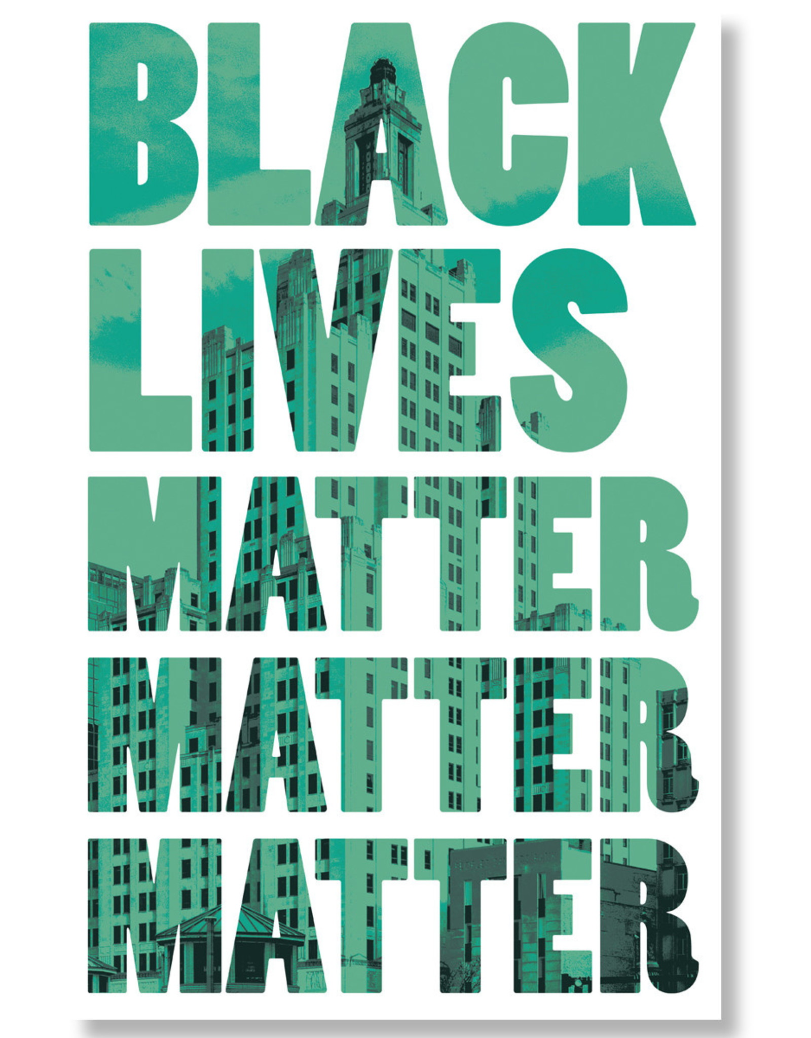 Black Lives Matter Protest Poster (2 colors!)