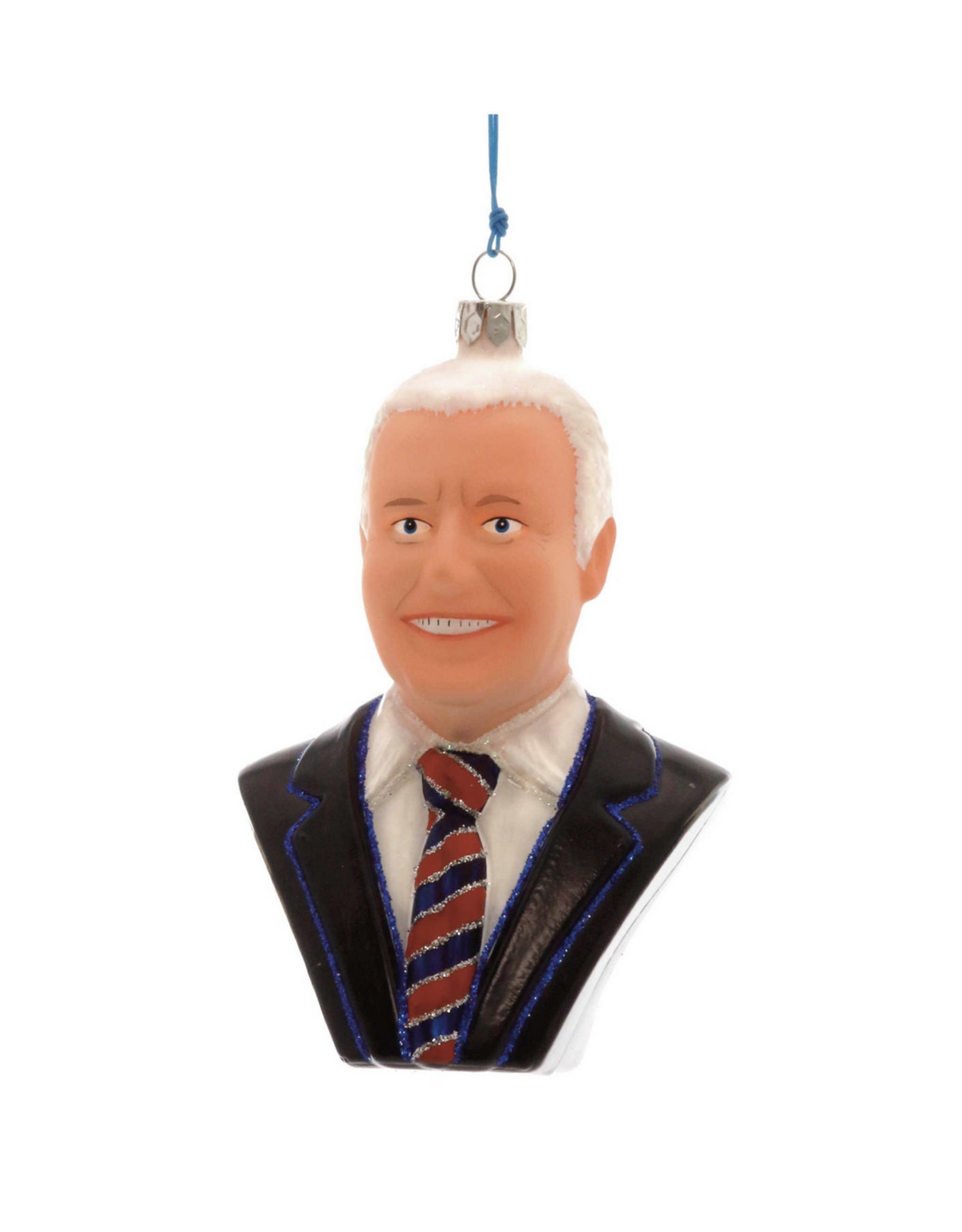 Joe Biden Glass Ornament